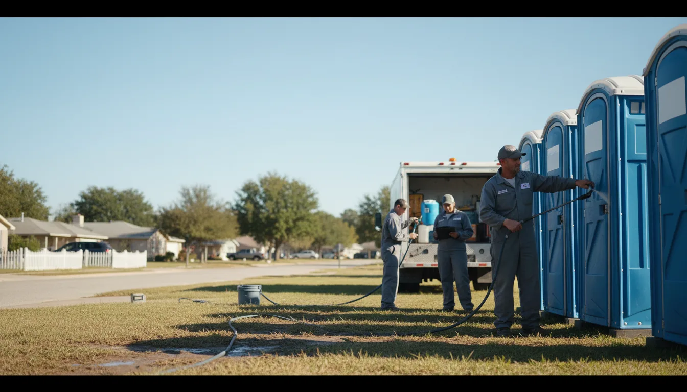 Long-Term Portable Toilet Rental in Sanford, CO near me